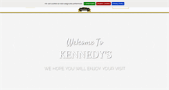 Desktop Screenshot of kennedysbar.ie